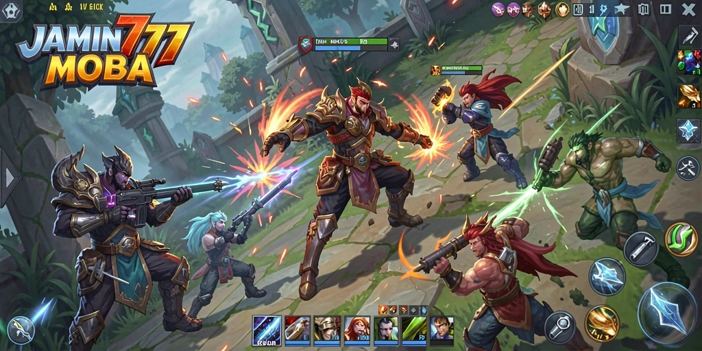 Gameplay mendebarkan dari JAMIN777 yang penuh aksi.
