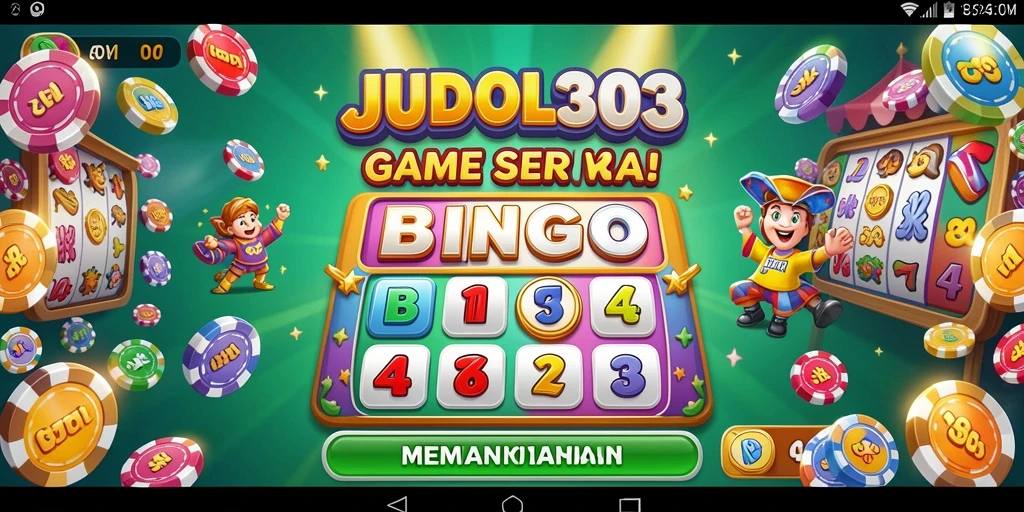 Tampilan menakjubkan dari gameplay Bingo di JUDOL303.