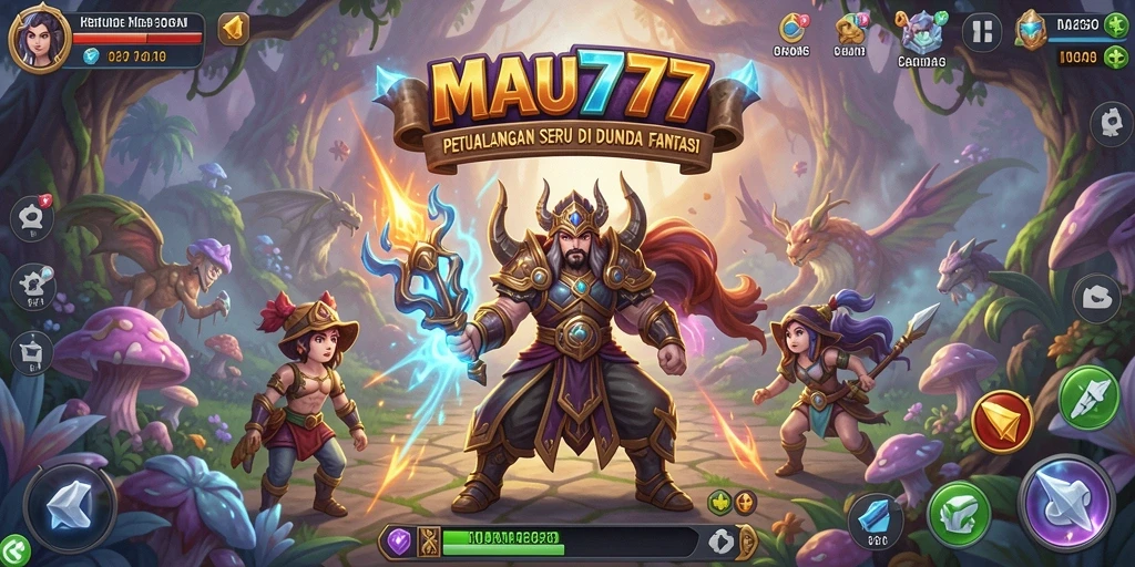 Tampilan gameplay petualangan yang mendebarkan di MAU777.