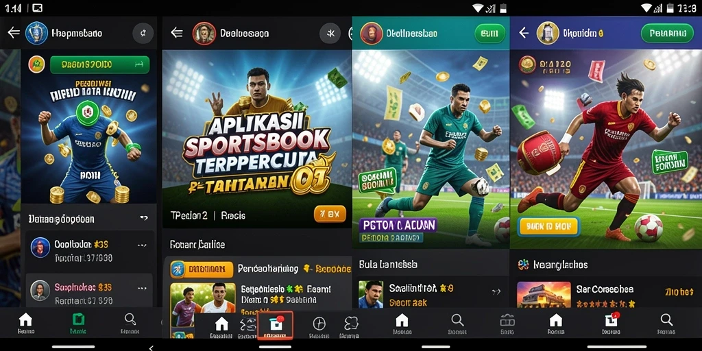Tampilan aplikasi MPOID dengan fitur taruhan olahraga yang interaktif.