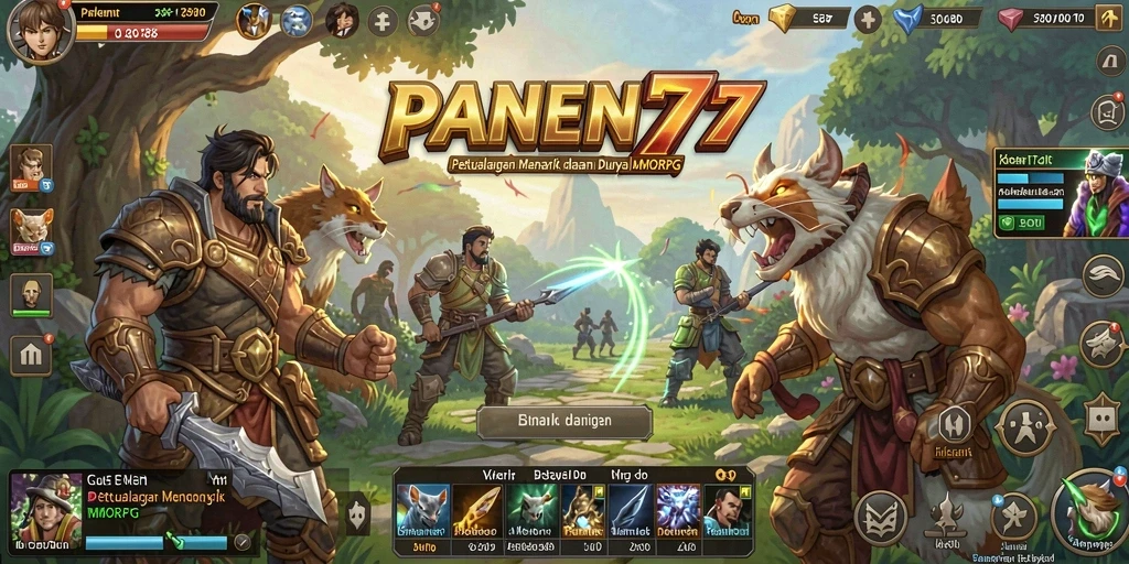 Gameplay menarik dan interaksi dalam dunia <strong>PANEN77</strong>