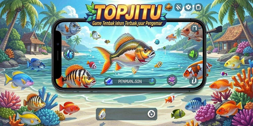 Gameplay seru dalam game Tembak Ikan TOPJITU.